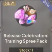 Release Celebration Training Spree Pack Release Celebration Training Spree Pack